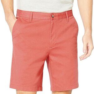 Nautica Men's Classic Fit Flat Front Stretch Solid Chino 8.5 36W